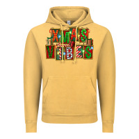 Vintage Mustard Christmas xmas vibes Vintage Hoodie - FaDigitalArtStudio