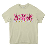 Mossy cancer ribbon with daisy Heavy Core Tee - TumblerDesignByShophia