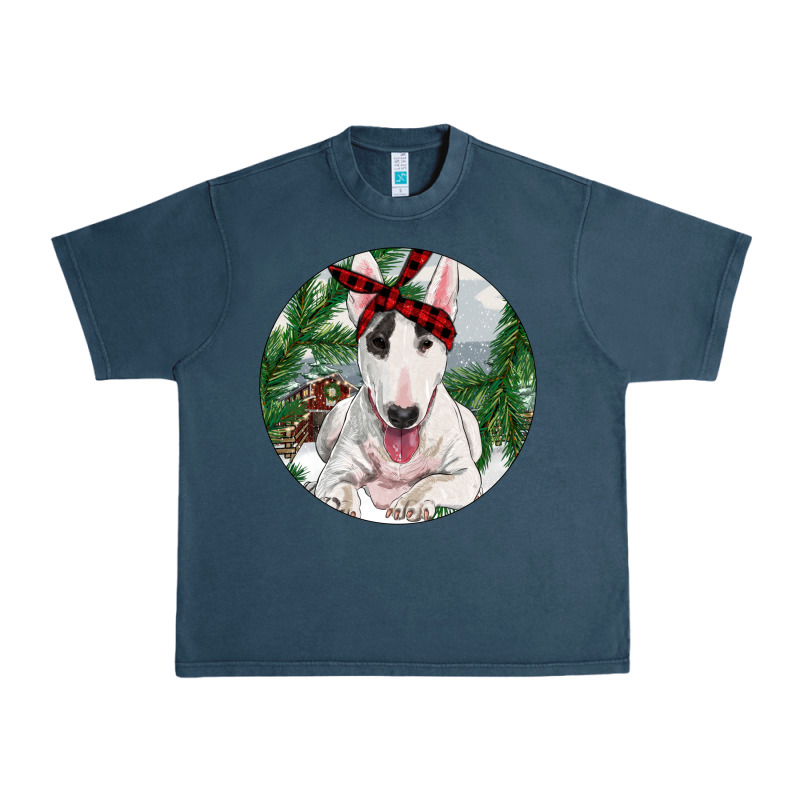 Bull Terrier And Farm Urban Heavy Tee by RanaPortraitStore | Teevron