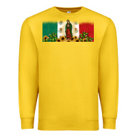 Lemon lady of guadalupe mexican flag Premium Sweatshirt - JahusDesignShop