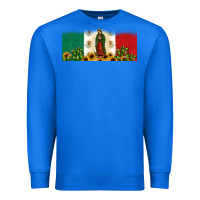 True Royal lady of guadalupe mexican flag Premium Sweatshirt - JahusDesignShop
