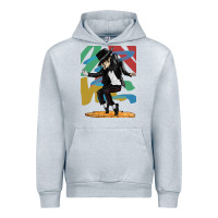Heather Grey michael jackson Urban Hoodie - artisFamous