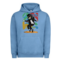Pigment Pebble Blue michael jackson Urban Hoodie - artisFamous