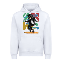 White michael jackson Urban Hoodie - artisFamous