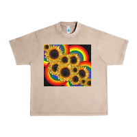 French Oak Pride sunflower tumbler Urban Heavy Tee - FaDigitalArtStudio