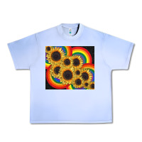 Grape Ice Pride sunflower tumbler Urban Heavy Tee - FaDigitalArtStudio