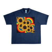 Navy Pride sunflower tumbler Urban Heavy Tee - FaDigitalArtStudio