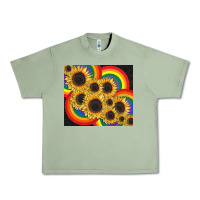 Oil Green Pride sunflower tumbler Urban Heavy Tee - FaDigitalArtStudio