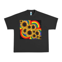Pigment Black Pride sunflower tumbler Urban Heavy Tee - FaDigitalArtStudio