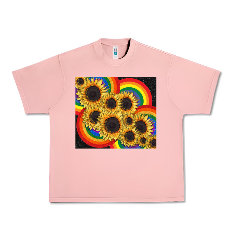 Pride Sunflower Tumbler Urban Heavy Tee by FaDigitalArtStudio | Teevron
