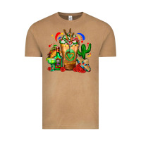 Vintage Camel Mexican Cold Drink With Cactus Sombrero And Tequil Vintage Tee - FaDigitalArtStudio