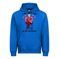 Cobalt funny i am smitten in my mittens bernie Urban Hoodie - artisFamous