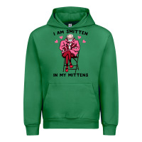 Emerald funny i am smitten in my mittens bernie Urban Hoodie - artisFamous