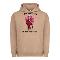 Pigment Burro funny i am smitten in my mittens bernie Urban Hoodie - artisFamous