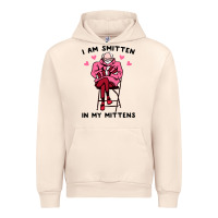 Sandshell funny i am smitten in my mittens bernie Urban Hoodie - artisFamous