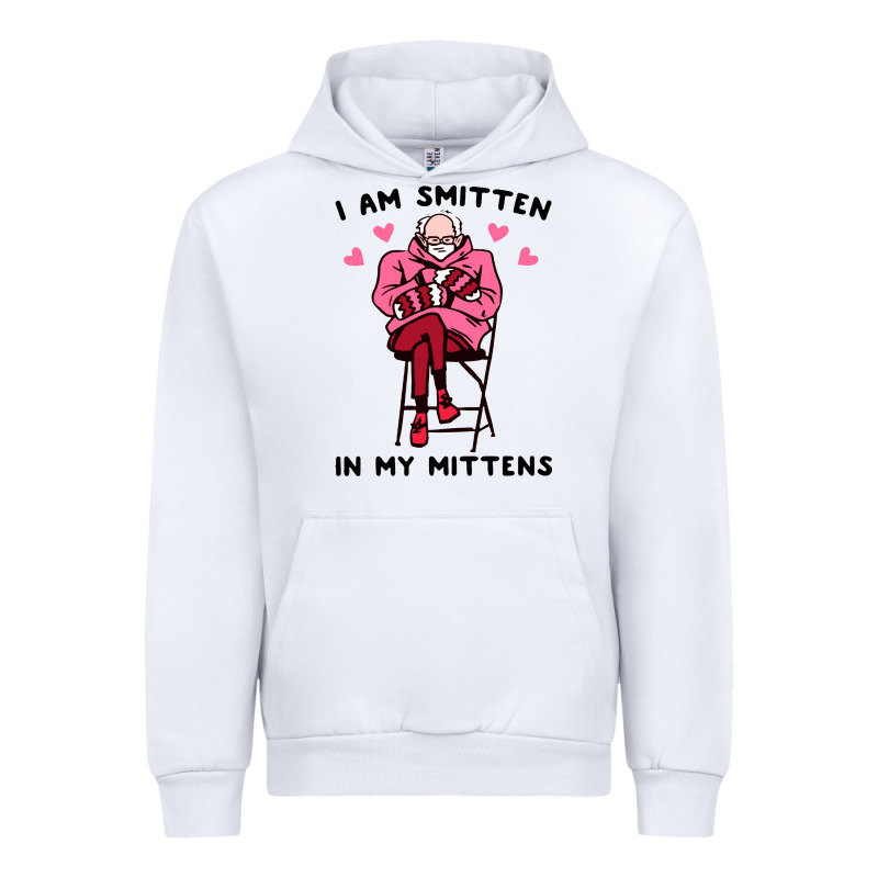 Funny I Am Smitten In My Mittens Bernie Urban Hoodie by artisFamous | Teevron