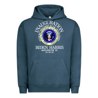 Pigment Midnight Navy inauguration day Urban Hoodie - artisFamous