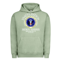 Pigment Oil Green inauguration day Urban Hoodie - artisFamous