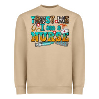 Mushroom trust me i am a nurse Heavyweight Sweatshirt - AdoDesignShop