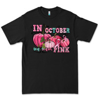 Black in october we wear pink Premium Tee - CowGirlArtShop