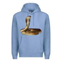 Colony Blue king cobra snake Premium Hoodie - LillyAllenDesigns
