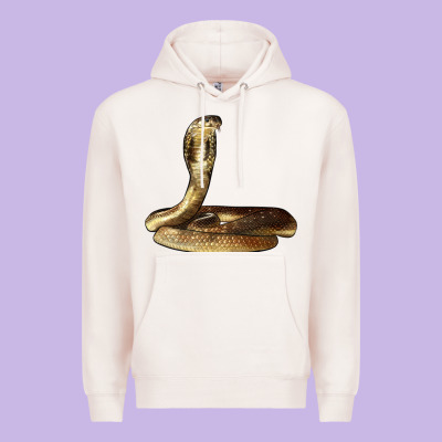 King Cobra Snake Premium Hoodie Designed By Lillyallendesigns