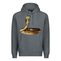 Rock king cobra snake Premium Hoodie - LillyAllenDesigns