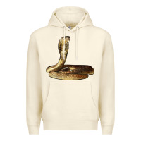Sandshell king cobra snake Premium Hoodie - LillyAllenDesigns