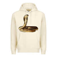 Tofu king cobra snake Premium Hoodie - LillyAllenDesigns