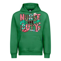 Emerald nurse on duty Urban Hoodie - RanaPortraitStore
