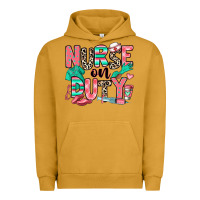 Pigment Peanut Butter nurse on duty Urban Hoodie - RanaPortraitStore