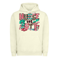 Pigment Pistachio nurse on duty Urban Hoodie - RanaPortraitStore