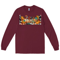 Burgundy cozy vibes libbey glass Long Sleeve Tee - BundleAndBundleShop