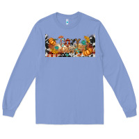 Colony Blue cozy vibes libbey glass Long Sleeve Tee - BundleAndBundleShop