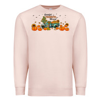Pale Pink grateful thankful blessed Premium Sweatshirt - JahusDesignShop