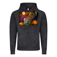 Vintage Arctic headstone and coffin background Vintage Hoodie - BundleAndBundleShop