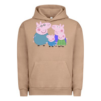 Pigment Burro peppa pig family Urban Hoodie - artisFamous
