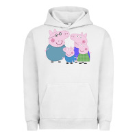 Pigment Lunar Rock peppa pig family Urban Hoodie - artisFamous