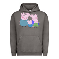 Pigment Tornado peppa pig family Urban Hoodie - artisFamous
