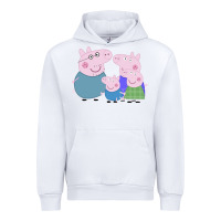 White peppa pig family Urban Hoodie - artisFamous