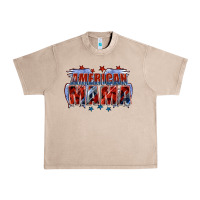 French Oak American Mama Mother's Day Urban Heavy Tee - FaDigitalArtStudio