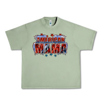 Oil Green American Mama Mother's Day Urban Heavy Tee - FaDigitalArtStudio