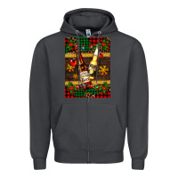 Smoke snow and beer bottles Zipper Hoodie - AdoDesignShop