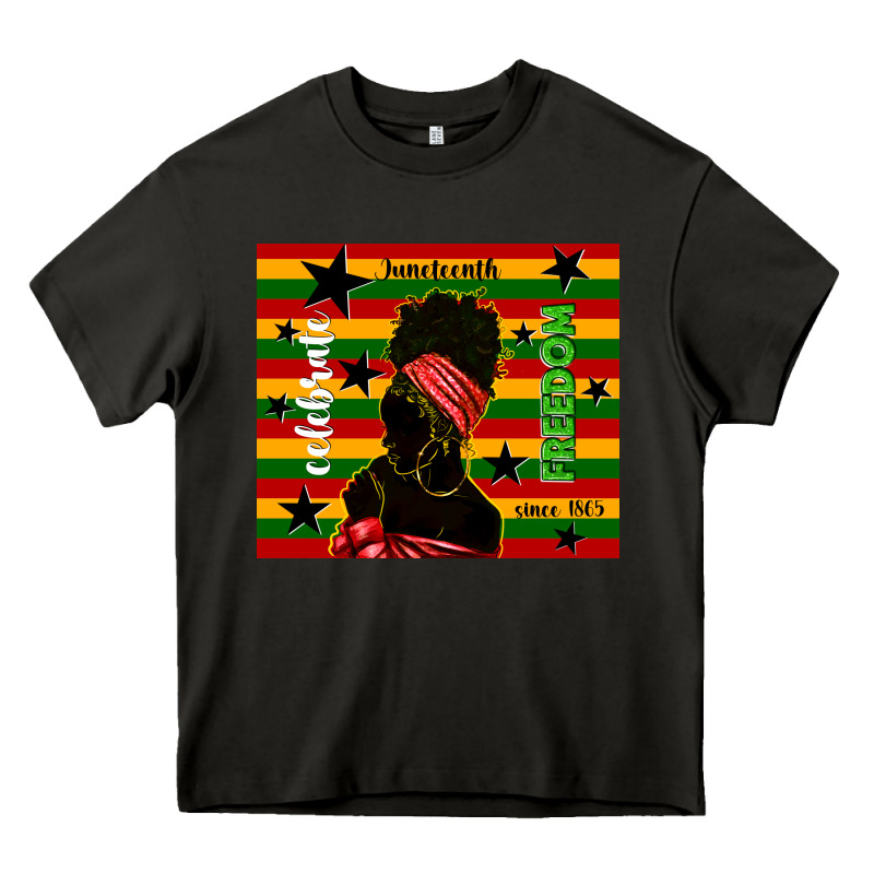 Juneteenth Celebrate Freedom Since 1865 Heavy Core Tee by TumblerDesignByShophia | Teevron