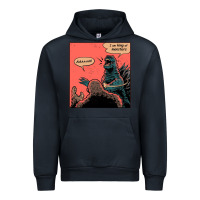 Navy i am king of monsters Urban Hoodie - artisFamous