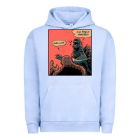 Pigment Grape Ice i am king of monsters Urban Hoodie - artisFamous