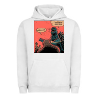 Pigment Lunar Rock i am king of monsters Urban Hoodie - artisFamous