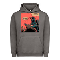 Pigment Tornado i am king of monsters Urban Hoodie - artisFamous