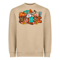 Mushroom nurse with fall element Heavyweight Sweatshirt - AdoDesignShop