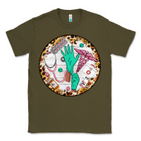 Army Green nurse coaster Classic Tee - CowGirlArtShop